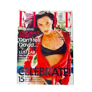 British Elle Magazine 2000 October Victoria Beckham Vintage Ferretti Del’Acqua
